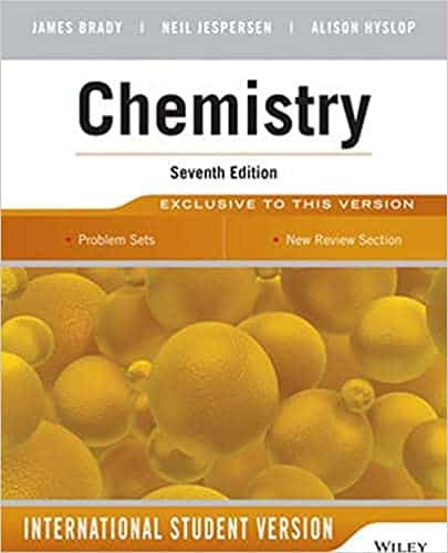 Chemistry Paperback – January 1, 2014 by Neil D. Jespersen Alison Hyslop, James E. Brady (Author)