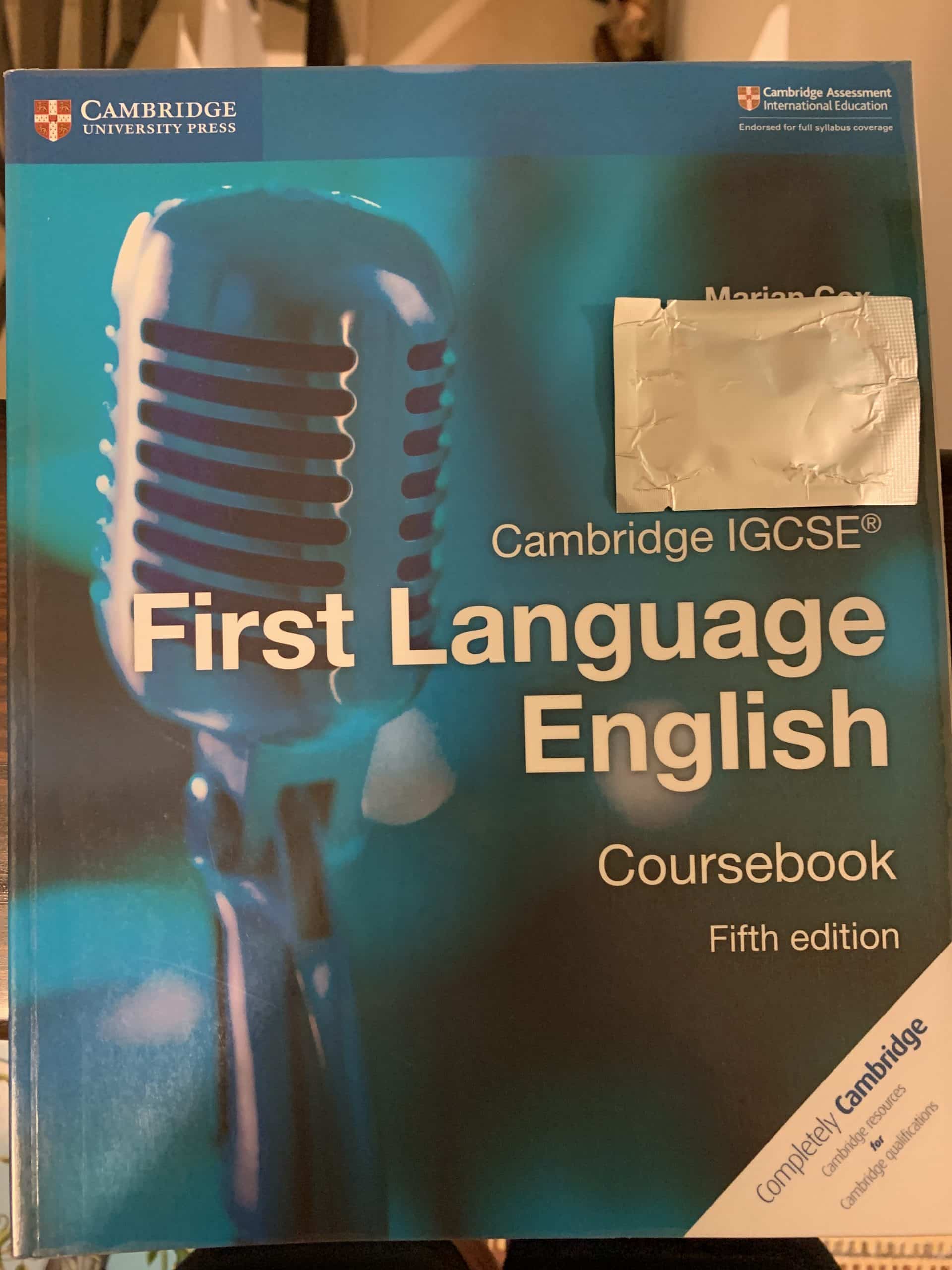 Cambridge first language English course book - Alefredo Books