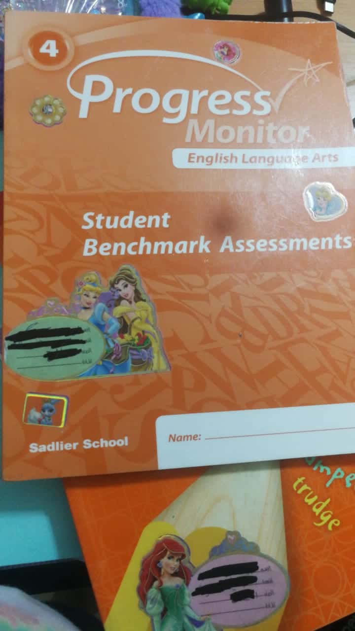 progress monitor english language arts student benchmark assessments sadlier school