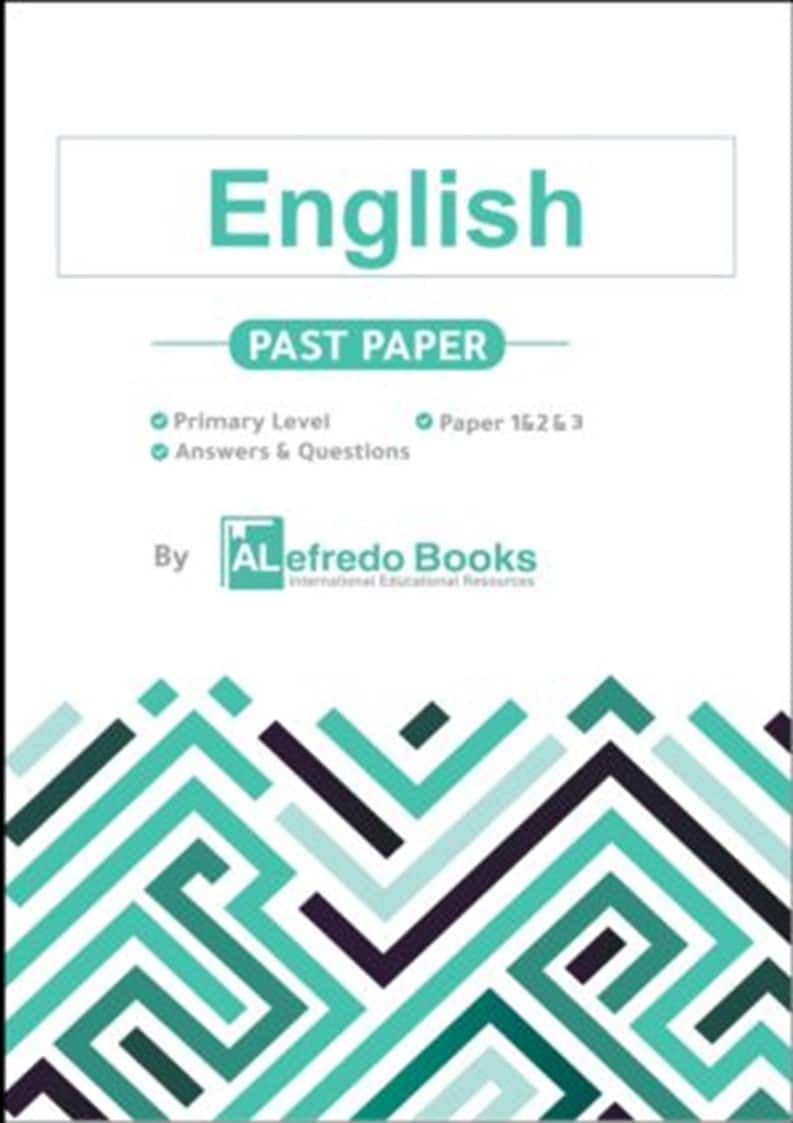 English (Second Language) Check point-Pastpapers-Primary stage-Grade 5-6 (2018-2023)(Questions & Answers) Hard Cover Book.