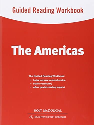 World Regions: The Americas: Guided Reading Workbook