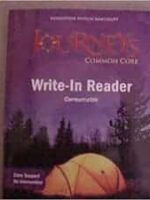 Journeys: Write-in Reader Grade 3 1st Edition