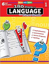 180 Days of Language for First Grade – Build Grammar Skills and Boost Reading Comprehension Skills with this 1st Grade Workbook