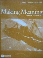 Making Meaning - Student Response Book - Second Edition