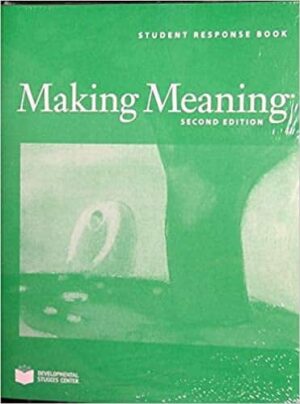 Making Meaning Student Response Book