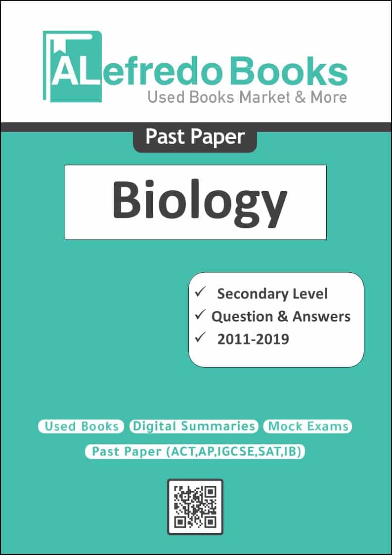 Biology Check point Pastpapers ( 2011-2019) Questions and Answers, Secondary Stage Grade 7-8 ,Hard cover book ( Digital Format )