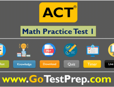 ACT Subject Test Math 1