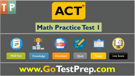 ACT Subject Test Math 1