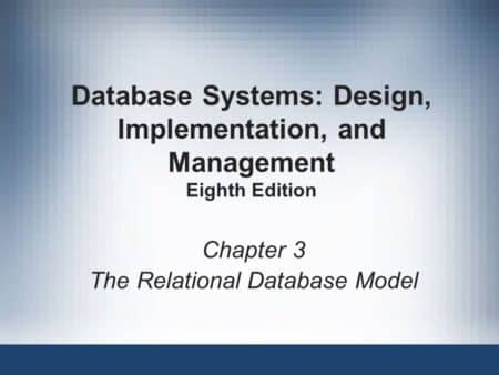 Database Systems Design, Implementation, and Management, Seventh Edition