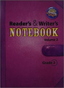 READING 2011 INTERNATIONAL EDITION READERS AND WRITERS NOTEBOOK GRADE 3 VOLUME 2