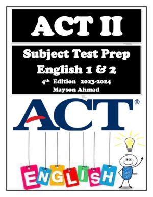 ACT 2 English Subject 4TH edition 2024