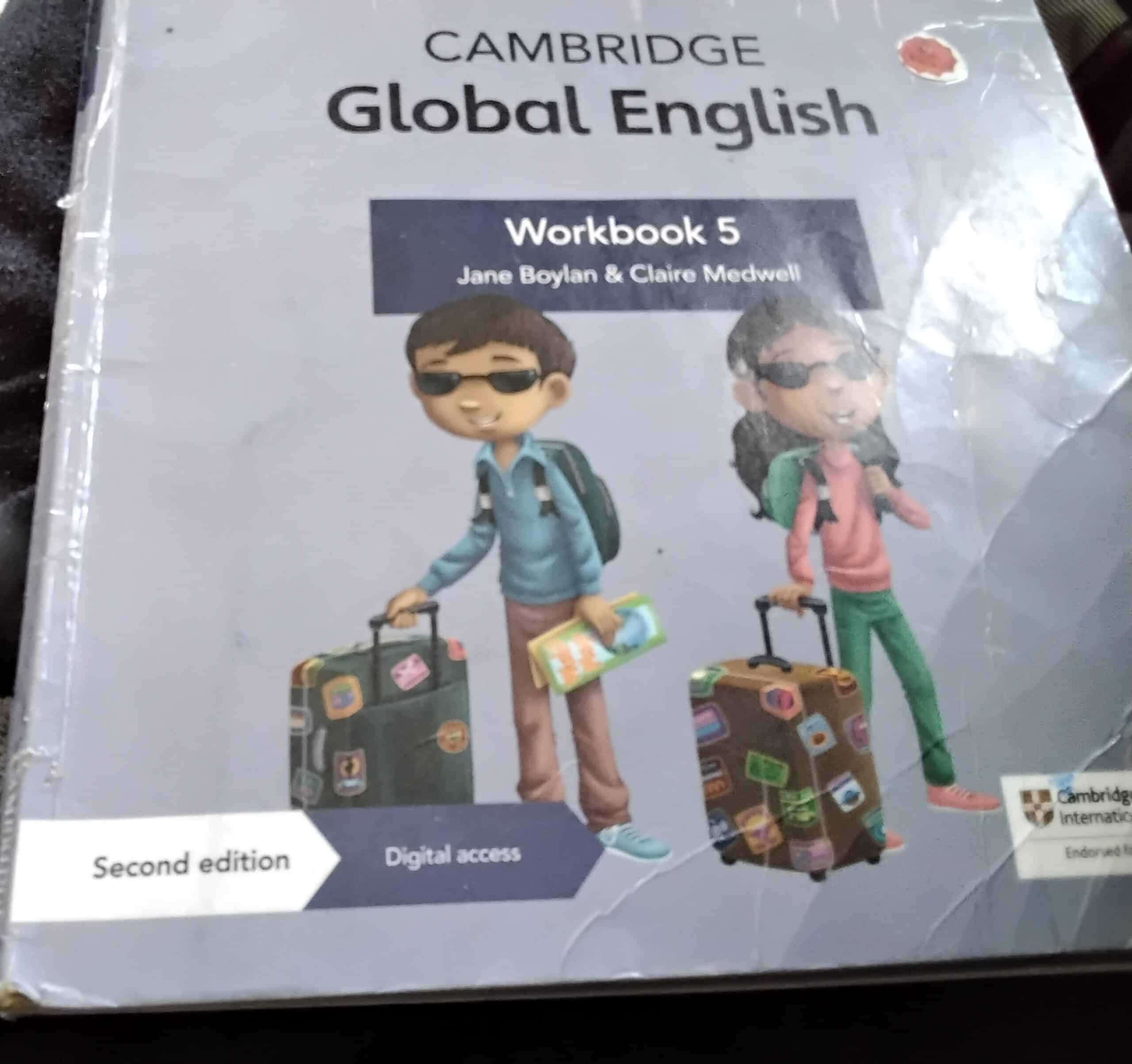 Cambridge global english work book 5