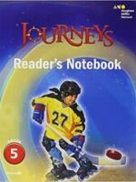Journeys: Reader's Notebook Grade 5 1st Edition