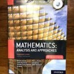 Mathematics analysis and approaches standard level