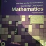 Cambridge checkpoint mathematics practice book