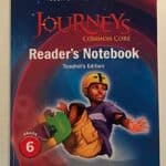 Journeys: Common Core Reader’s Notebook Teachers Edition Grade 6