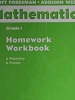 SFAW MATH 2004 HOMEWORK WORKBOOK GRADE 1