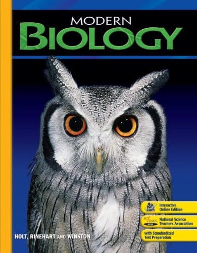 Chapter Tests with Answer Key Modern Biology 2006