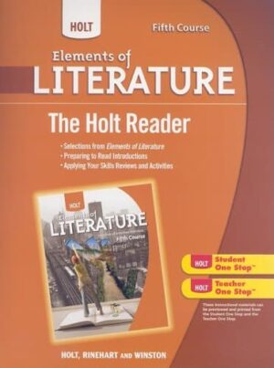 Holt Elements of Literature: The Holt Reader Fifth Course, American Literature