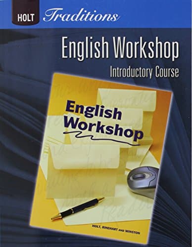 Holt Traditions Warriner’s Handbook: English Workshop Workbook Grade 6 Introductory Course