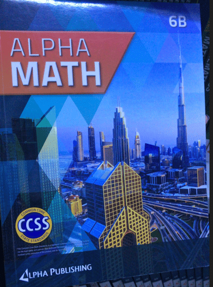 Alpha Math Grade 6B