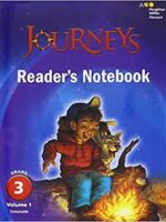 Reader's Notebook Volume 1 Grade 3 (Journeys) 1st Edition