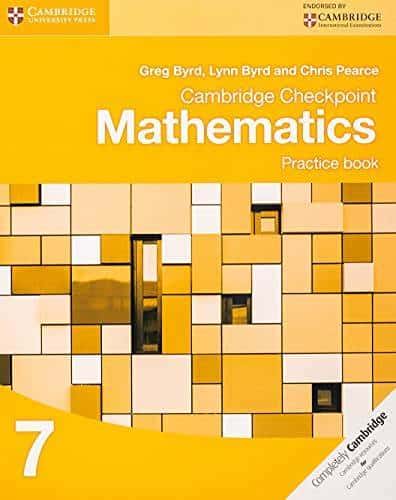 Cambridge Checkpoint Mathematics 7 Practice Book