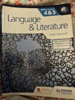 Language and literature myp years 4$5