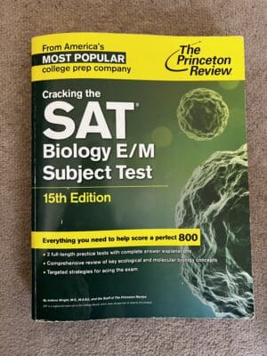 Cracking the SAT Biology E/M Subject Test 15th Edition
