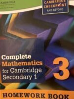 Complete mathematics for Cambridge secondary 1 homework book