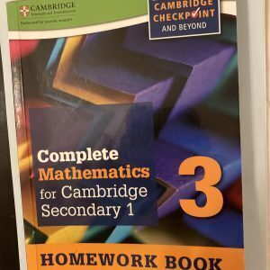 Complete mathematics for Cambridge secondary 1 homework book