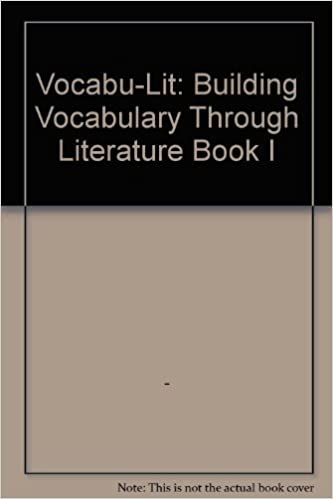 Vocabu-Lit: Building Vocabulary Through Literature Book I Paperback – Student Edition, June 1, 2001