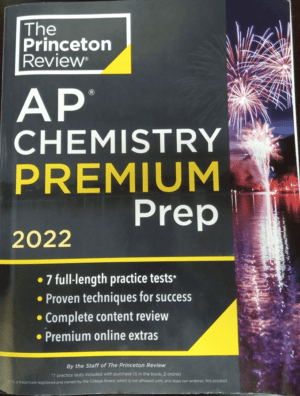 AP CHEMISTRY PREMIUM Prep 2022