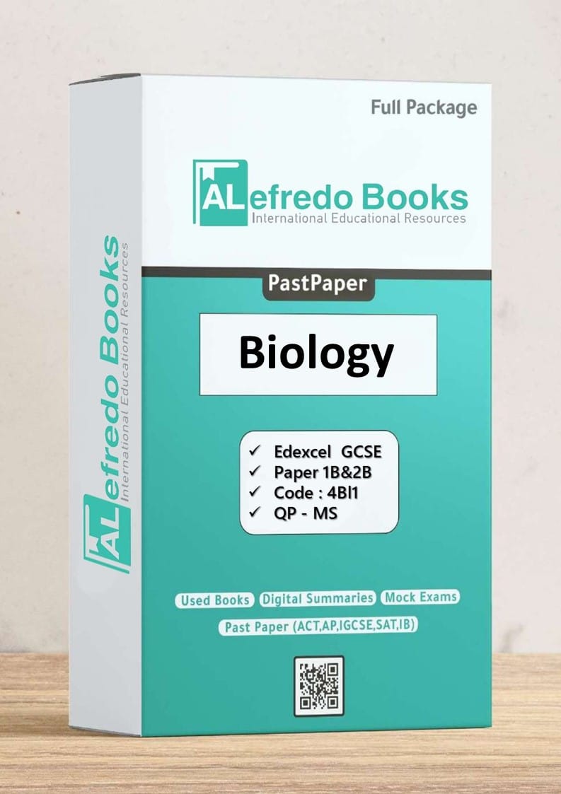 Biology-Past Papers-Edexcel GCSE-Paper 1B&2B Code: 4BI1 (2018-2023)(Questions & Mark Scheme)