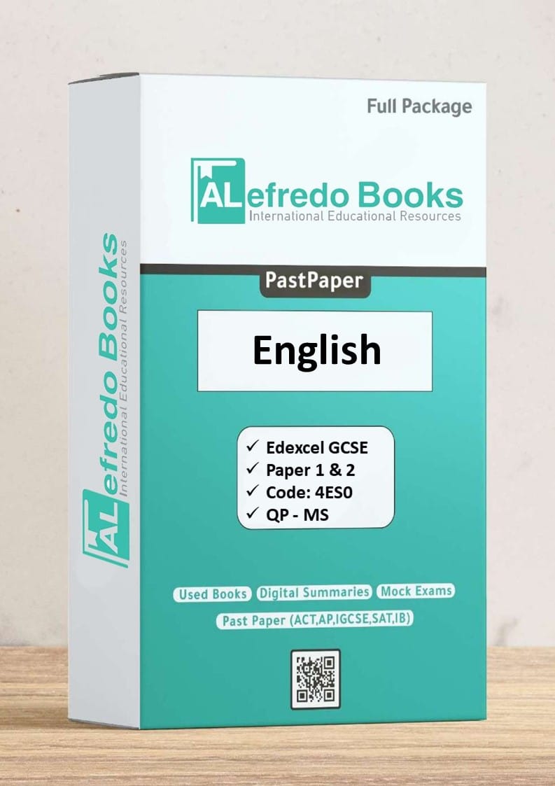 English-PastPapers-Edexcel GCSE-Paper 1&2 Code: 4ES1 (2018-2023)(Questions & Mark Scheme)( Digital Format )