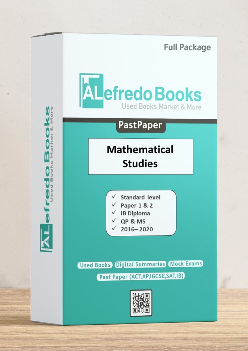 Mathematical Studies_Past Papers_IB_Standard Level_Paper 1__Paper 2_(2016-2020)_(Questions & Mark Scheme )