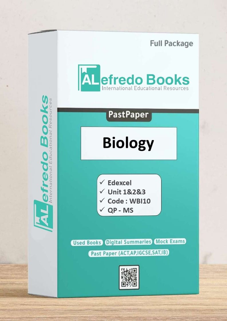 Biology-PastPapers-AS Level-Edexcel Units 1&2&3 (2014-2023)(Questions & Mark Scheme)(Digital Format)