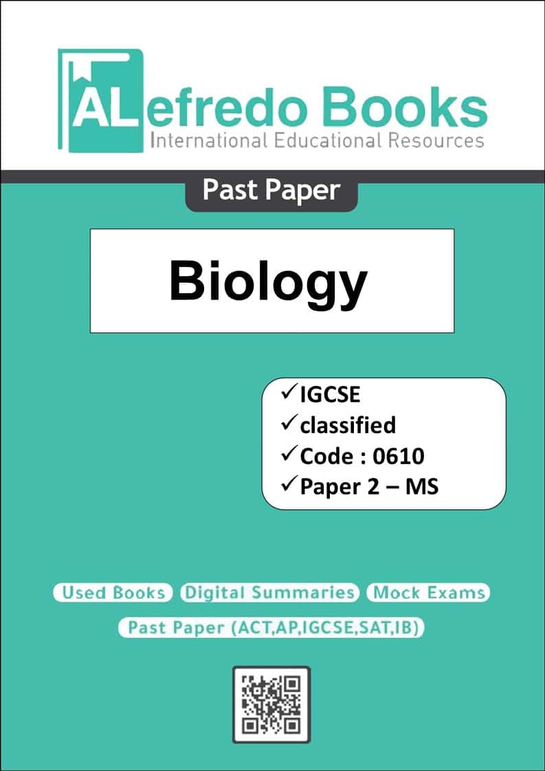 Biology-classified-PastPapers-IGCSE-Cambridge-Paper 2 (2018-2023)(Mark ...