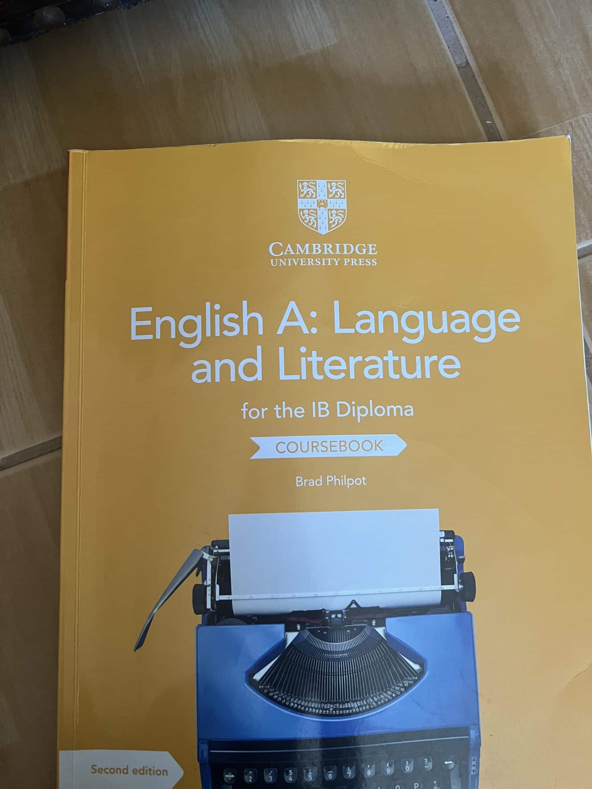 English A: language and literature for the IB diploma