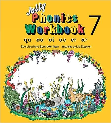 Jolly Phonics Workbook 7: In Precursive Letters (British English Edition)