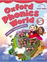 Oxford Phonics World: Level 5: Student Book with MultiROM Paperback – 17 פברואר 2013
