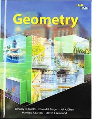 Student Edition Hardcover Geometry 2018