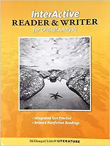 Mcdougal Littell Literature Grade 9, the Interactive Reader & Writer for Critical Analysis 1 מהדורה