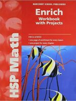 HSP Math: Enrich Workbook with Projects Grade 4