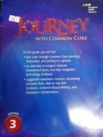 Journey Into Common Core Grade 3