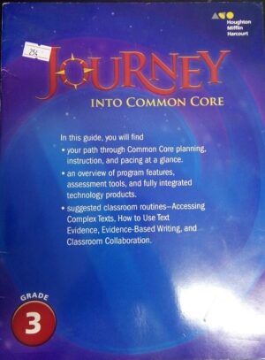 Journey Into Common Core Grade 3