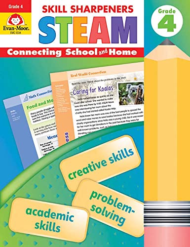 Skill Sharpeners: STEAM, Grade 4 Workbook