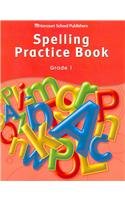 Spelling Practice Book Student Edition Grade 1