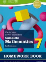 OXFORD CAMBRIDGE LOWER SECONDARY COMPLETE MATHEMATICS HOMEWORK BOOK 7 (2ED)