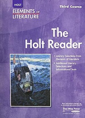 Elements of Literature - Third Course (Holt Reader, Student Edition) 1st Edition